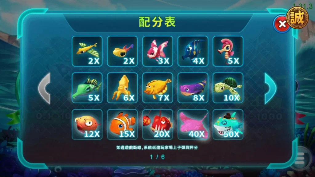 捕魚機玩法