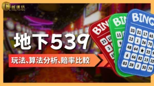 地下539 地下539玩法 地下539投注 地下539怎麼玩 地下539去哪買